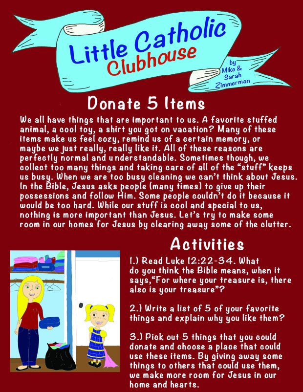 Day 13 Donate 5 Items