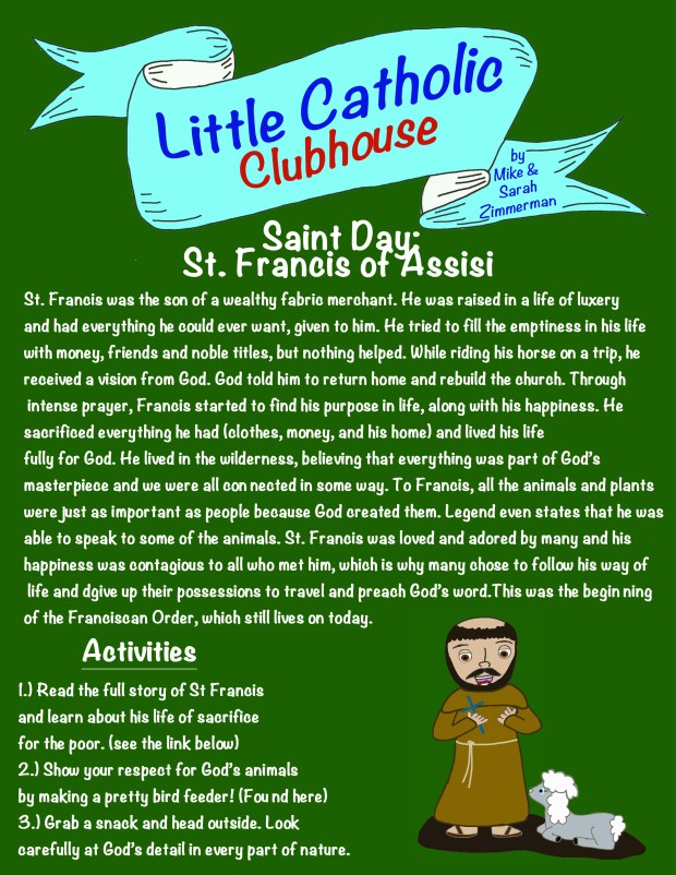 Day 7 Saint Day St. Francis