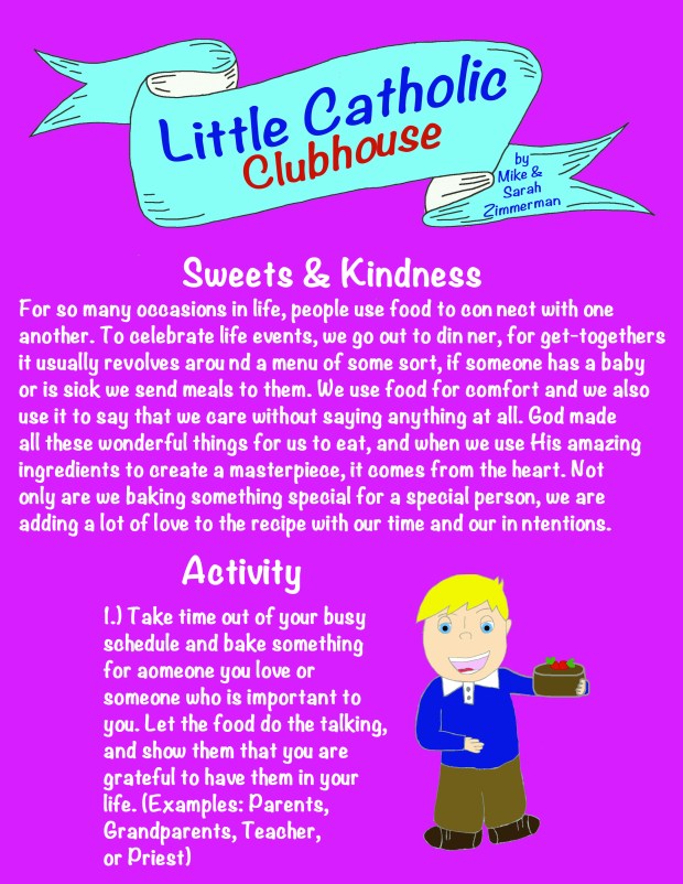Day 18 Sweets and Kindness