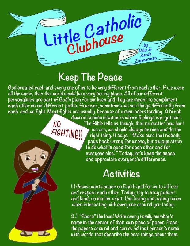 Day 22 Keep the Peace