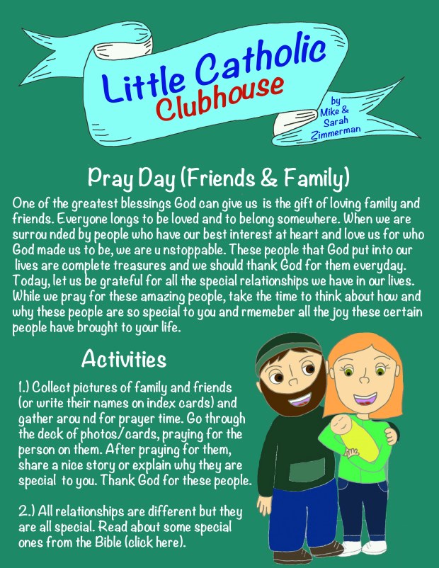 Day 23 Pray Day Family and Friends
