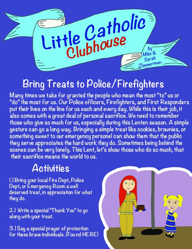 Day 25 Bring Treats to Fire Dept