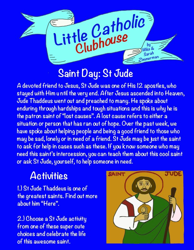 Day 35 Saint Day St Jude